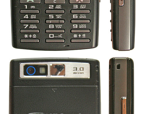 Телефон Samsung i550 - чертежи, габариты, рисунки