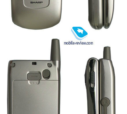 Телефон Sharp GX30 - чертежи, габариты, рисунки