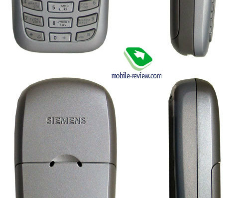 Телефон Siemens A65 - чертежи, габариты, рисунки