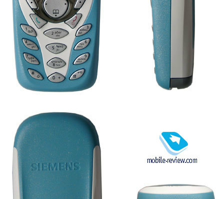 Телефон Siemens C60 - чертежи, габариты, рисунки