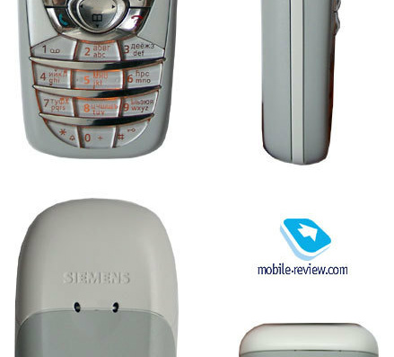 Siemens C62 phone - drawings, dimensions, figures