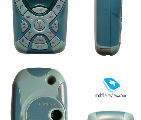 Телефон Siemens MC60 - чертежи, габариты, рисунки