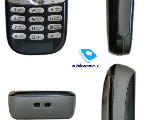 Телефон Sony Ericsson J200 - чертежи, габариты, рисунки