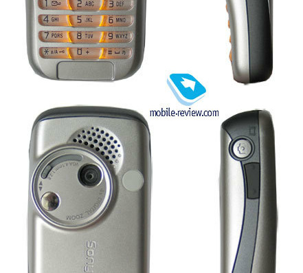 Телефон Sony Ericsson K500 - чертежи, габариты, рисунки