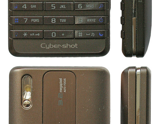 Телефон Sony Ericsson K770i - чертежи, габариты, рисунки