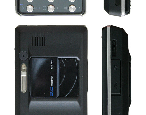 Телефон Sony Ericsson K810i - чертежи, габариты, рисунки