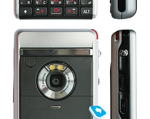 Телефон Sony Ericsson P1i - чертежи, габариты, рисунки