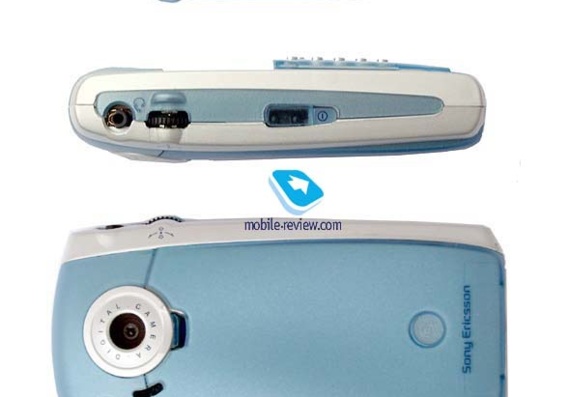 Телефон Sony Ericsson P800 - чертежи, габариты, рисунки