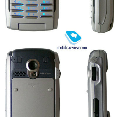 Телефон Sony Ericsson P900 - чертежи, габариты, рисунки