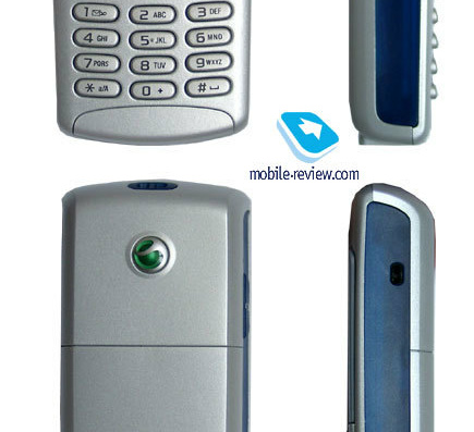 Телефон Sony Ericsson T230 - чертежи, габариты, рисунки