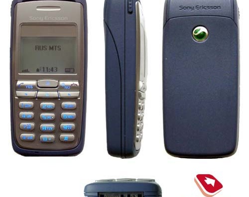 Телефон Sony Ericsson T600 - чертежи, габариты, рисунки