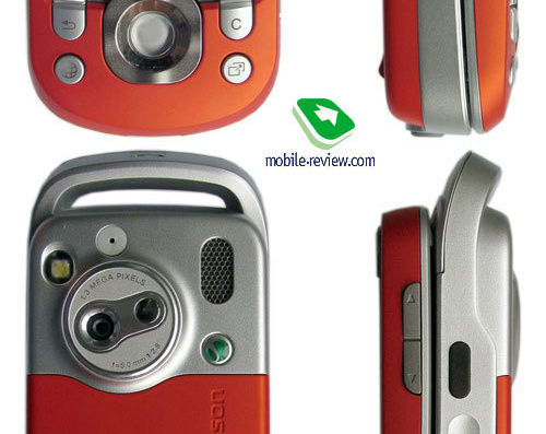 Телефон Sony Ericsson W550 - чертежи, габариты, рисунки