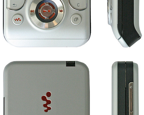 Телефон Sony Ericsson W580i - чертежи, габариты, рисунки