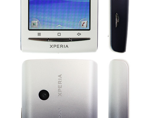 Телефон Sony Ericsson Xperia X8 (E15i) - чертежи, габариты, рисунки