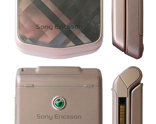 Телефон Sony Ericsson Z555i - чертежи, габариты, рисунки