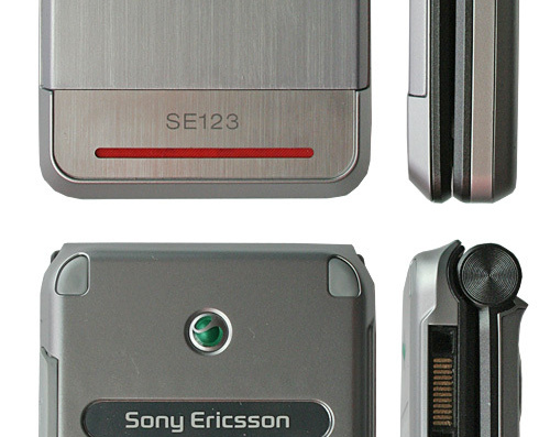 Телефон Sony Ericsson Z770i - чертежи, габариты, рисунки