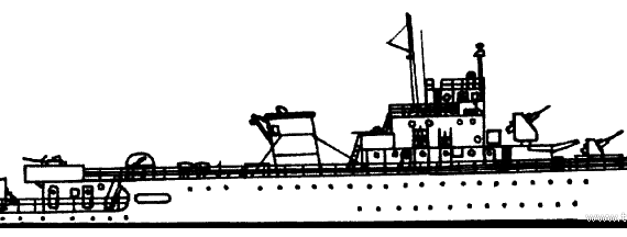 Корабль ARA King (Patrol Ship) - чертежи, габариты, рисунки