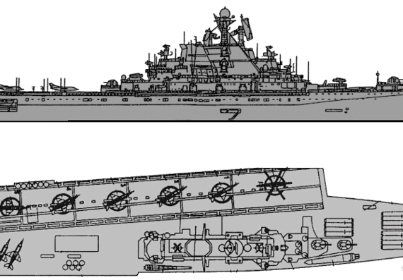 Ship Admiral Goroshkov - drawings, dimensions, pictures