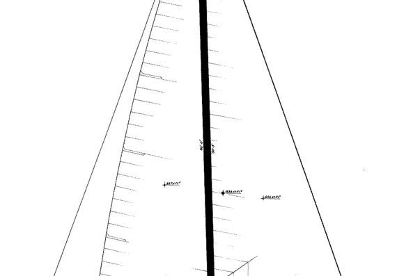 Морское судно Baltic B42 sailplan - чертежи, габариты, рисунки