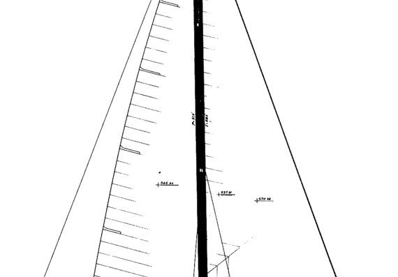 Baltic B46 sailplan - drawings, dimensions, pictures