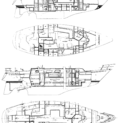 Морское судно Bristol 41 - чертежи, габариты, рисунки