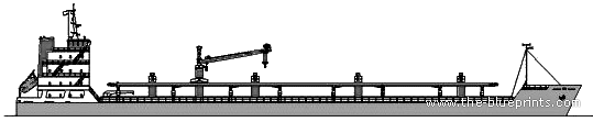 Bulk Carrier - drawings, dimensions, pictures