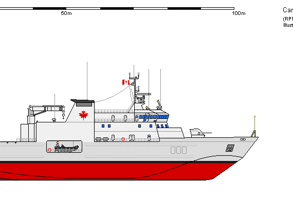 Корабль Ca OPV AOPS (2008) - чертежи, габариты, рисунки
