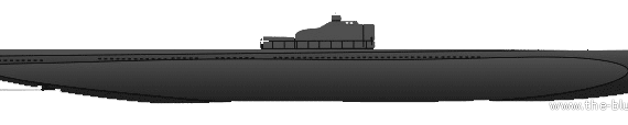 Ship Casa (Submarine) - drawings, dimensions, figures