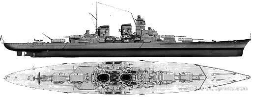 Корабль DKM H-39 Cruiser - чертежи, габариты, рисунки