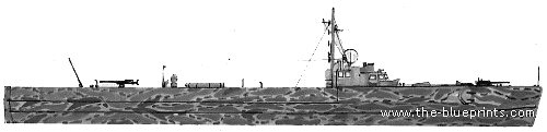 Корабль DKM S138 (Torpedo Boat) - чертежи, габариты, рисунки