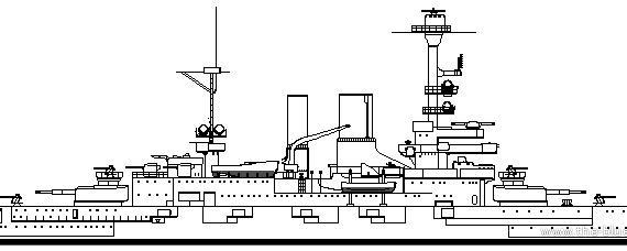 Корабль DKM Schlesien (Battleship) (1943) - чертежи, габариты, рисунки