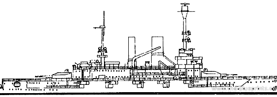 Боевой корабль DKM Schleswig-Holstein (1939) - чертежи, габариты, рисунки