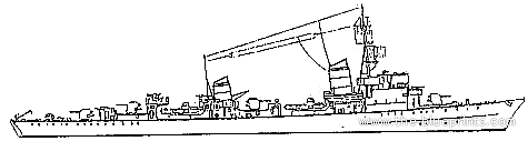 Корабль DKM T-28 Torpedo Boat - чертежи, габариты, рисунки