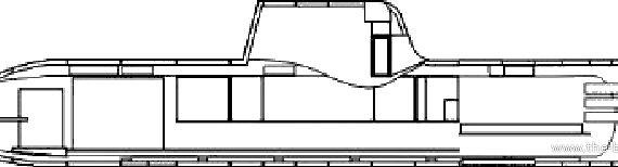 Подводная лодка DKM U-214 (Submarine) - чертежи, габариты, рисунки