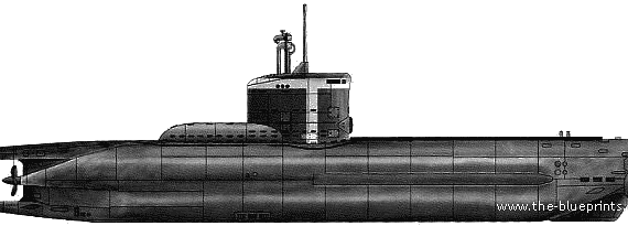 Submarine DKM U-2360 Type 23 (Submarine) - drawings, dimensions, figures