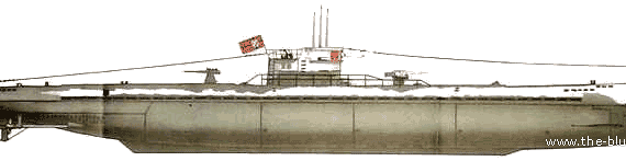 Подводная лодка DKM U-37 U-Boat Type IXA - чертежи, габариты, рисунки