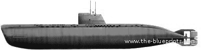Submarine DKM U-Boat Type XVII (1944) - drawings, dimensions, pictures