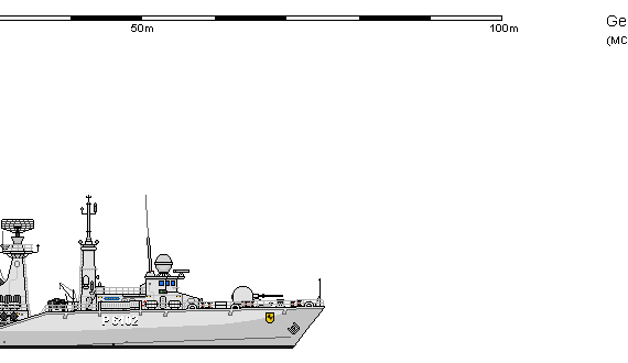 Корабль D FS Klasse 130 Grosses Kampfboot - чертежи, габариты, рисунки