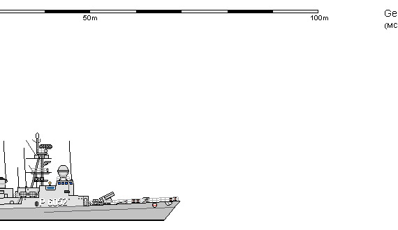 Корабль D PB Klasse 420b Thetis AU - чертежи, габариты, рисунки