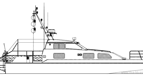 Корабль FRS Project A-149-1 Boat - чертежи, габариты, рисунки