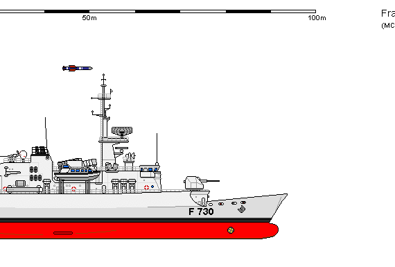 F FF FLOREAL ship - drawings, dimensions, figures