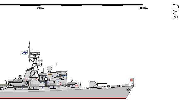 Корабль Fi AX Koululaiva AU (1961) - чертежи, габариты, рисунки