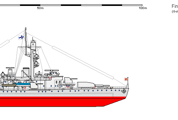 Ship Fi BB Vinminen - drawings, dimensions, figures