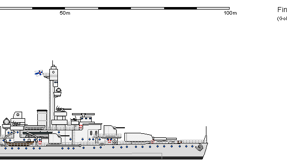 Корабль Fi C Vainamoinen - чертежи, габариты, рисунки