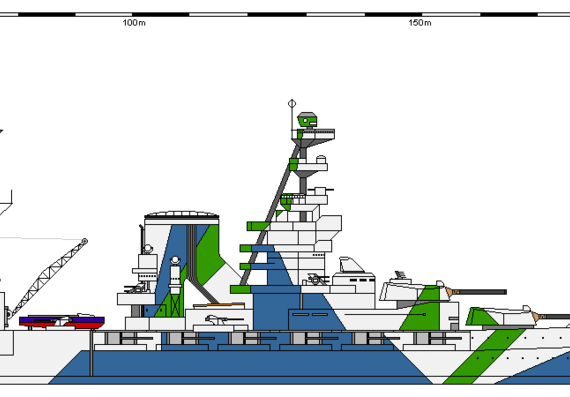 Ship GB BB Queen Elizabeth Barham - drawings, dimensions, pictures