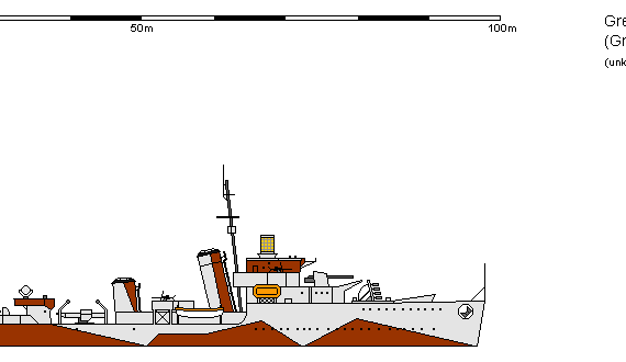 Ship GB DD G Griffin - drawings, dimensions, figures