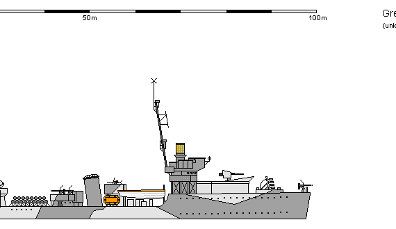 Ship GB DD W Watchman - drawings, dimensions, figures