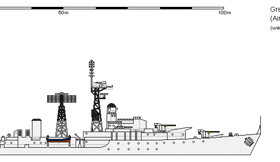 Корабль GB DD Weapon - чертежи, габариты, рисунки