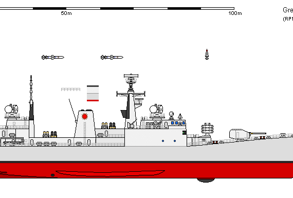 Корабль GB FFG Hyperion AU - чертежи, габариты, рисунки