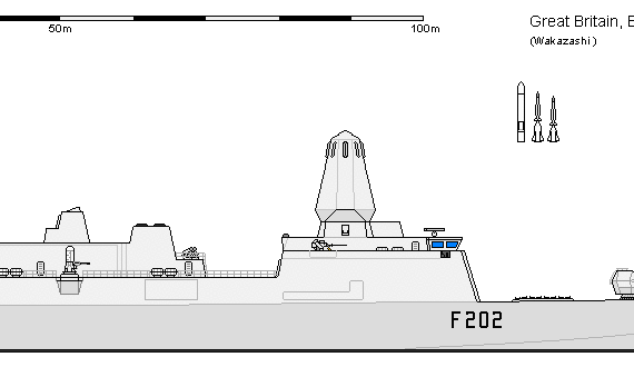 Ship GB FF FSC BMT (2006) - drawings, dimensions, figures